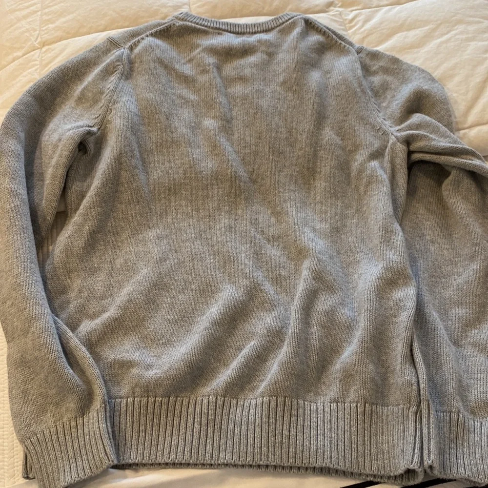 Vineyard Vines boys cotton sweater grey size small - Picture 4 of 6